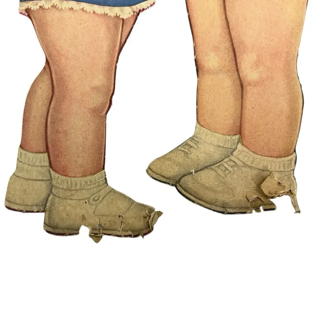 Vtg Winkie & Blinkie Paper Dolls Flutter‎ Eyes 13